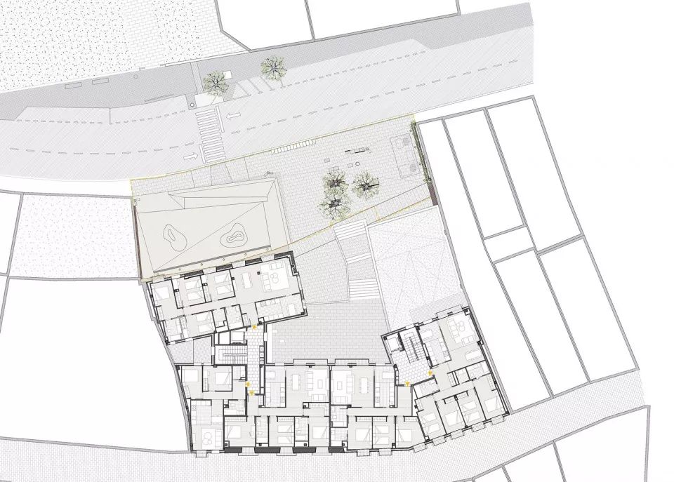 历史痕迹中的现代住宅群-72