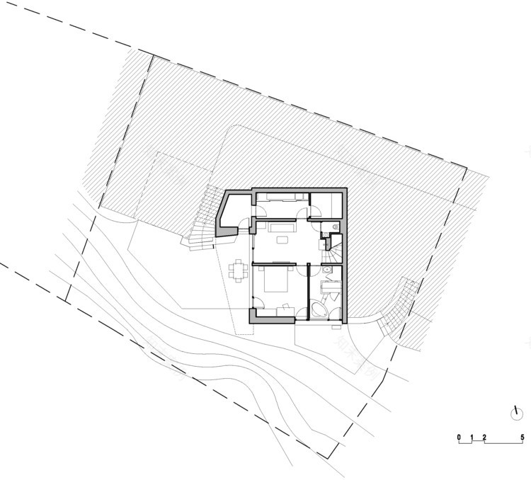 斯洛文尼亚高山度假屋,观景大玻璃墙设计-16