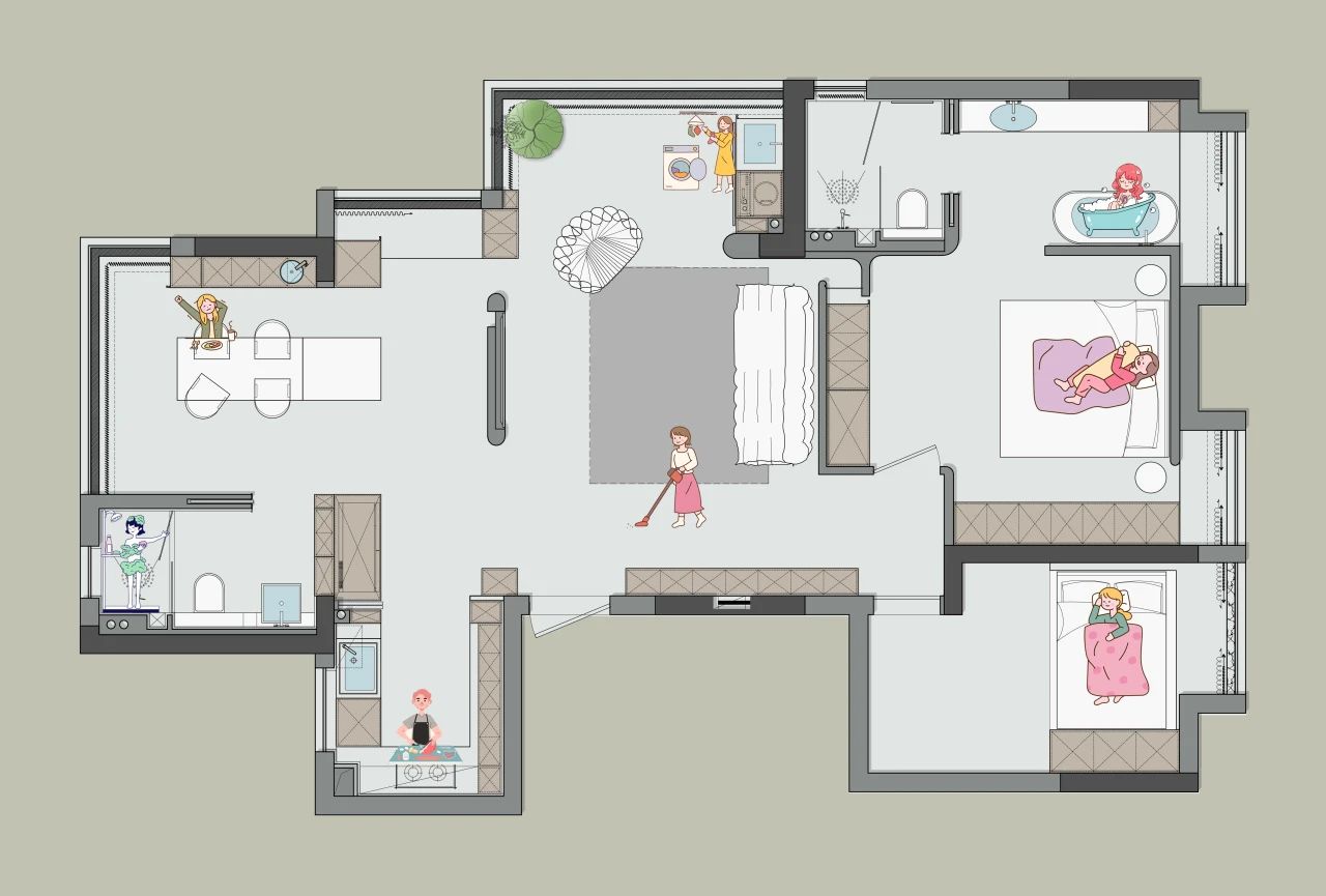 安徽合肥﹒信达天御 龙湖天境两套实景丨中国合肥丨习本设计-42