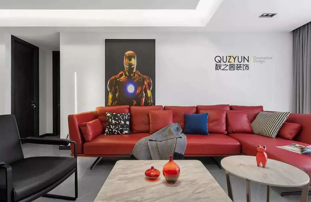 常州府西花园现代居住空间，设计师朱文超打造“光感之家”-56