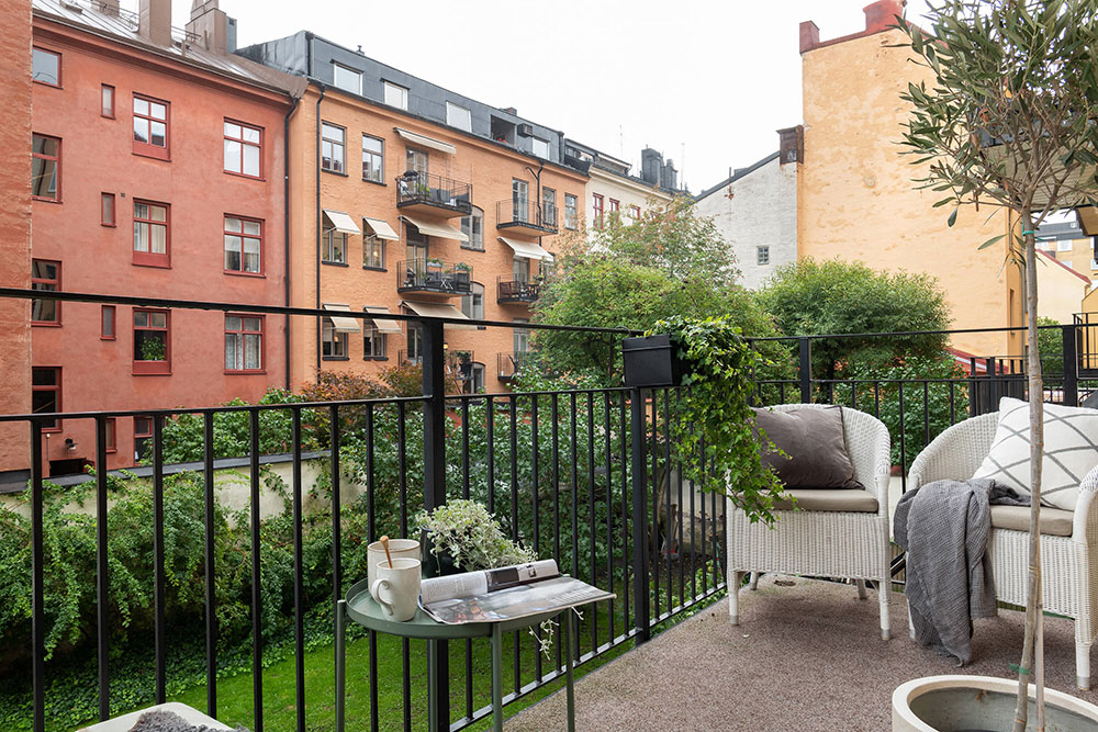 宁静舒适的北欧风格公寓-15