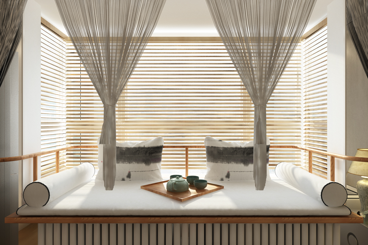 新中式 中式古典 奢华家装别墅样板房-11-27