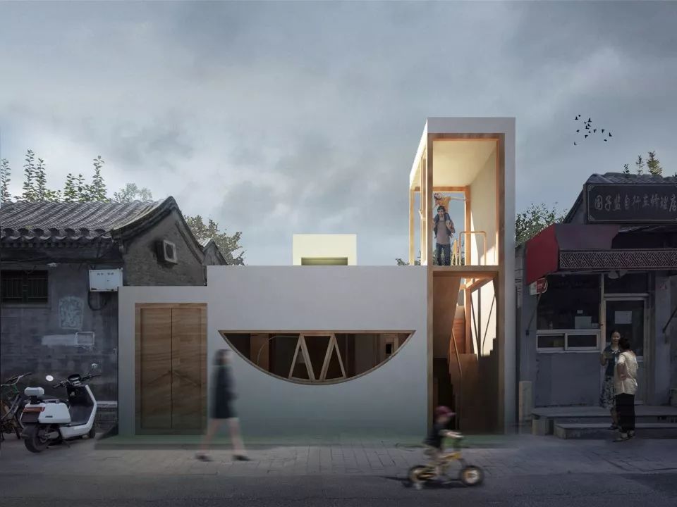 北京胡同中的"空中楼阁" | 国子监胡同空间，大料建筑-55
