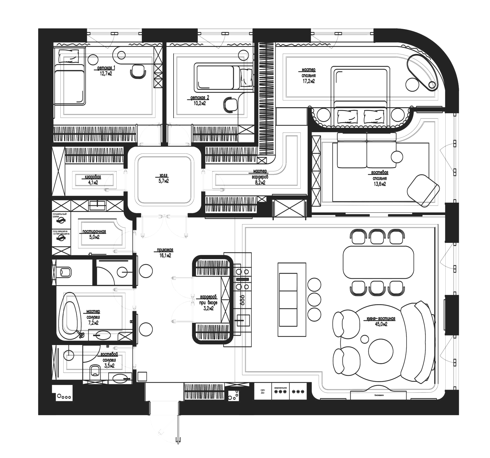 玛格南 160丨俄罗斯莫斯科丨MARIA BELOUSOVA INTERIOR-94