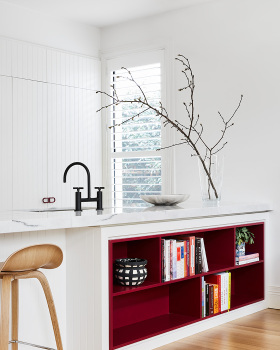 Hawthorn East House Sisällä Studio