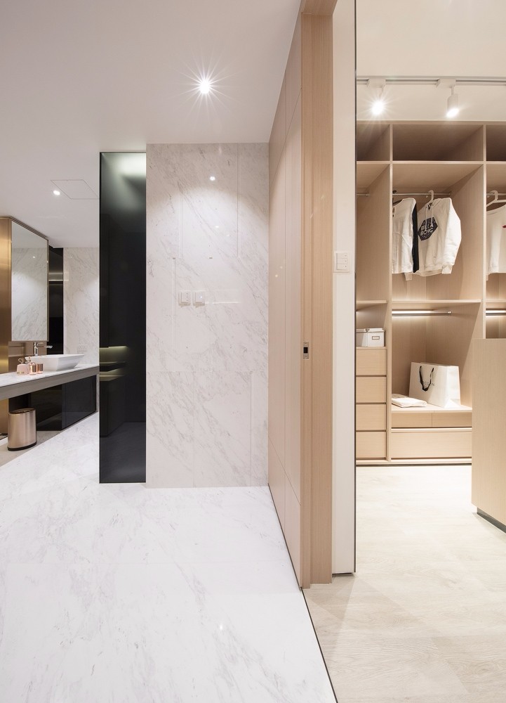 半山一号——98㎡想干现代简约住宅  厘米设计-25