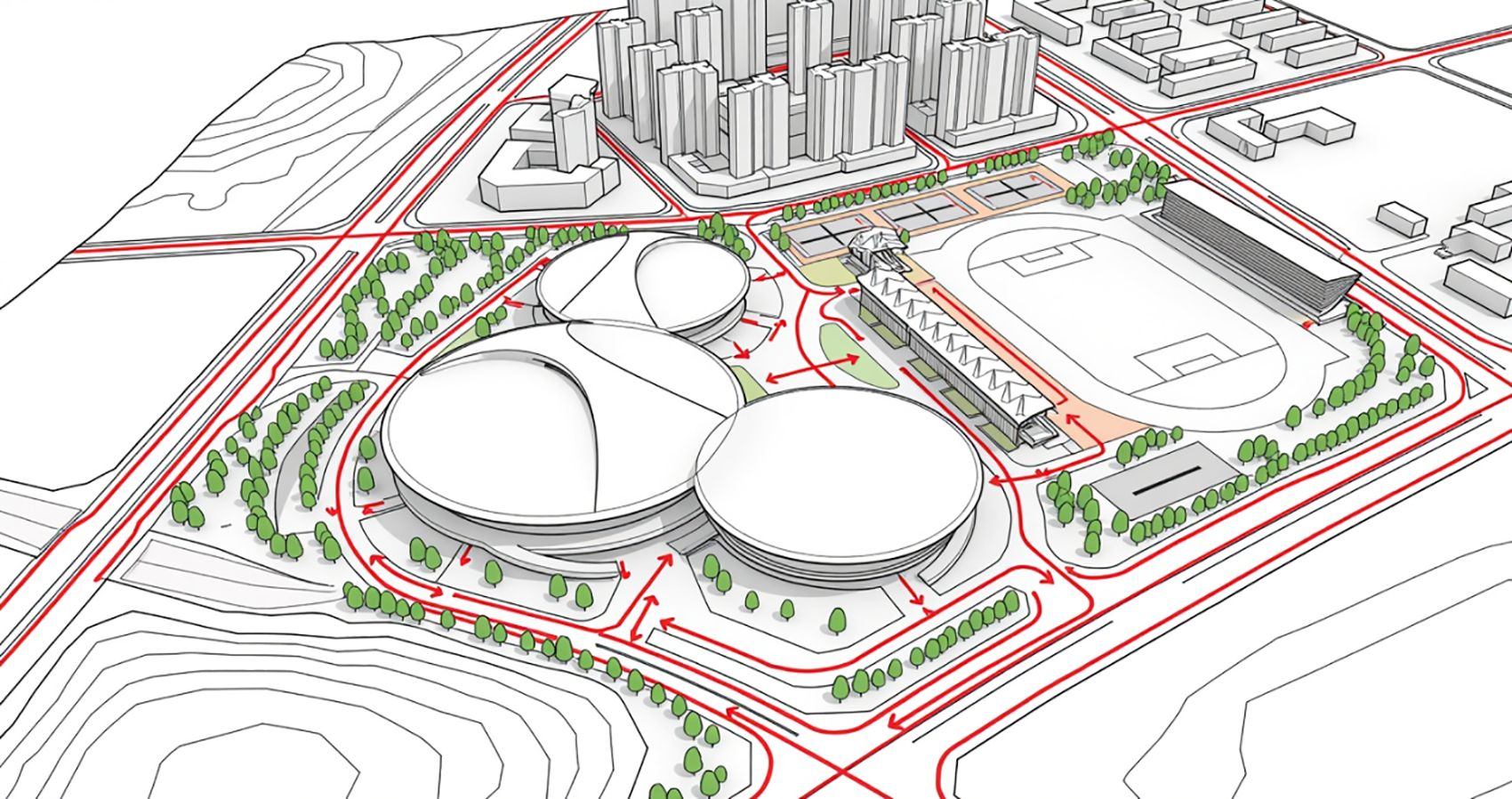 浙江师范大学行知学院综合体育中心丨中国浙江丨中国联合工程有限公司-35