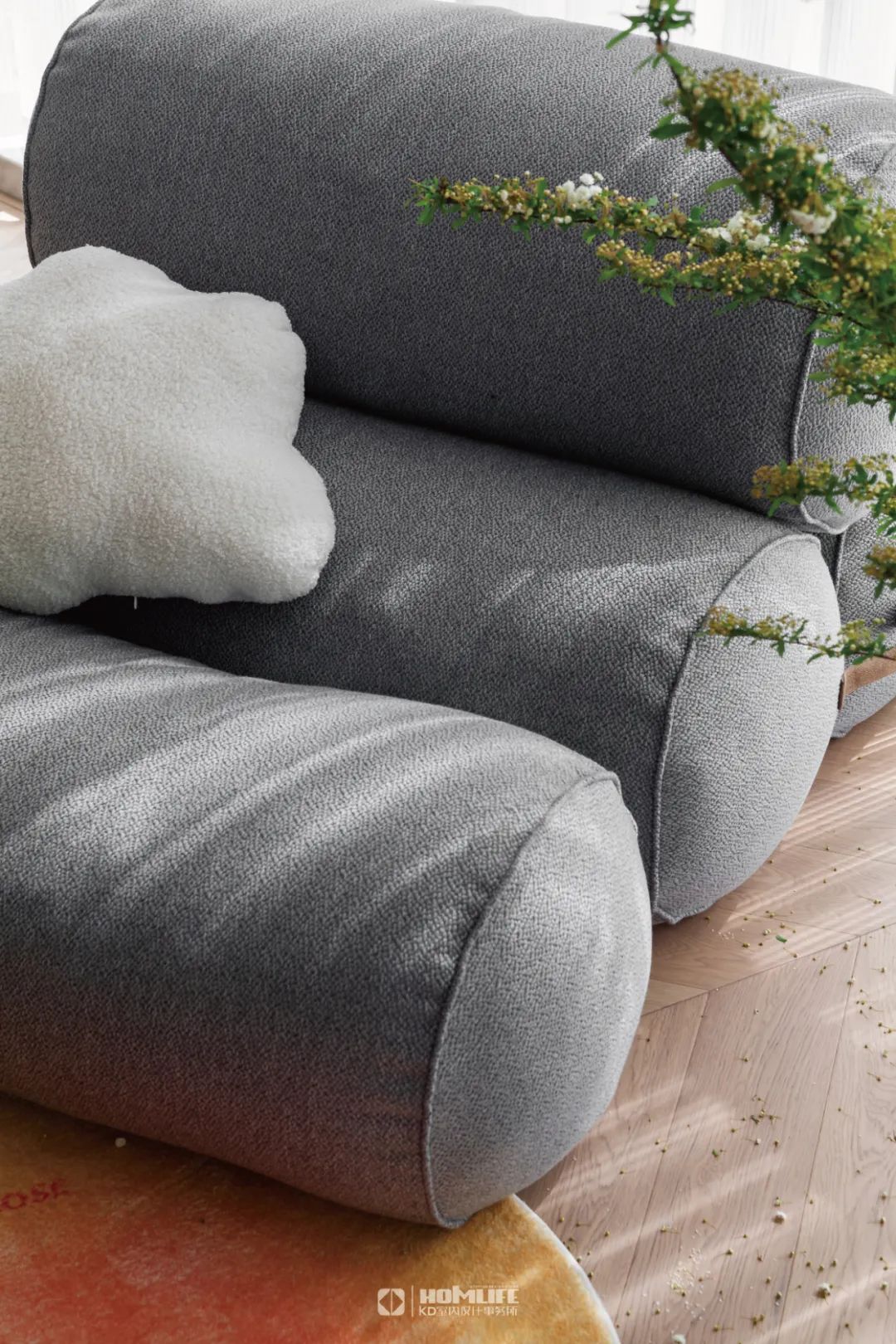 雅居乐国际花园150㎡彩色的夏日多巴胺丨中国重庆丨KD室内设计事务所-34