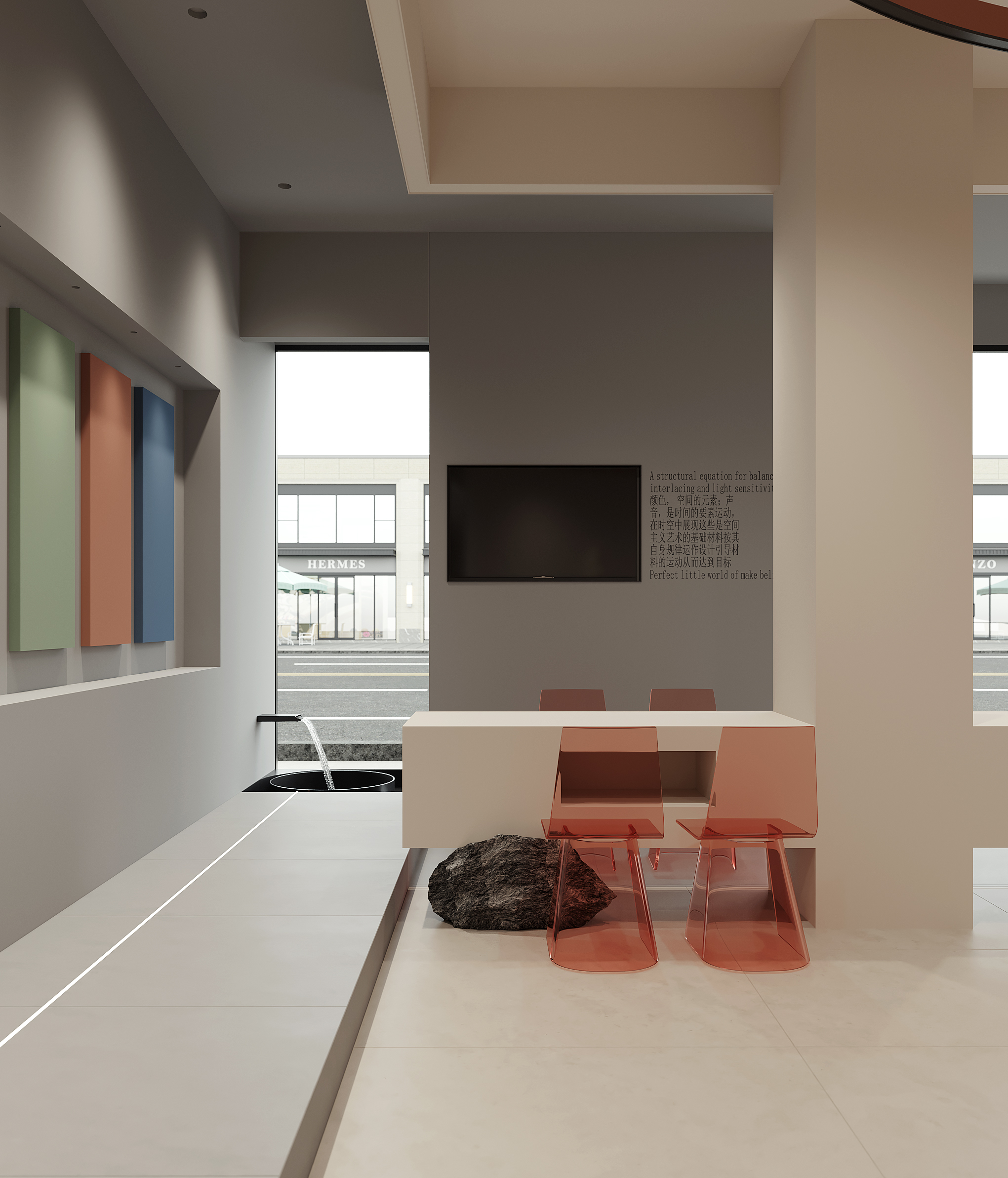 油漆展厅丨厦门共道设计事务所-25