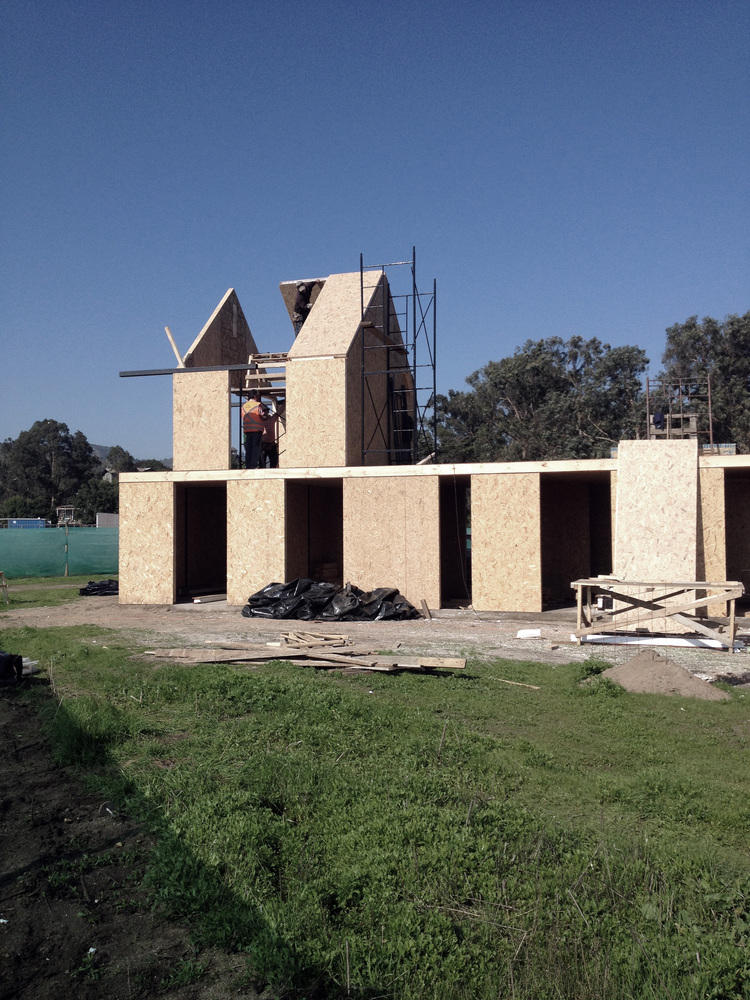 斜向模块化住宅 | 智利 Shotgun House-46