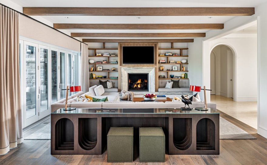 多伦多乡村家庭住宅 | 休闲现代与自然之美-6