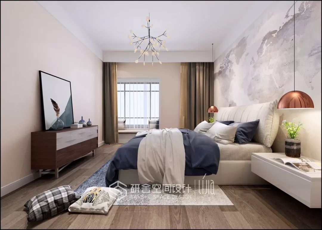 研舍.设计 | 现代风格“灯火”温暖呈现-43