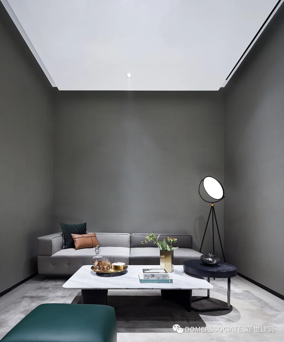 锦绣樾江府 | 河流元素贯穿的现代售楼空间-60