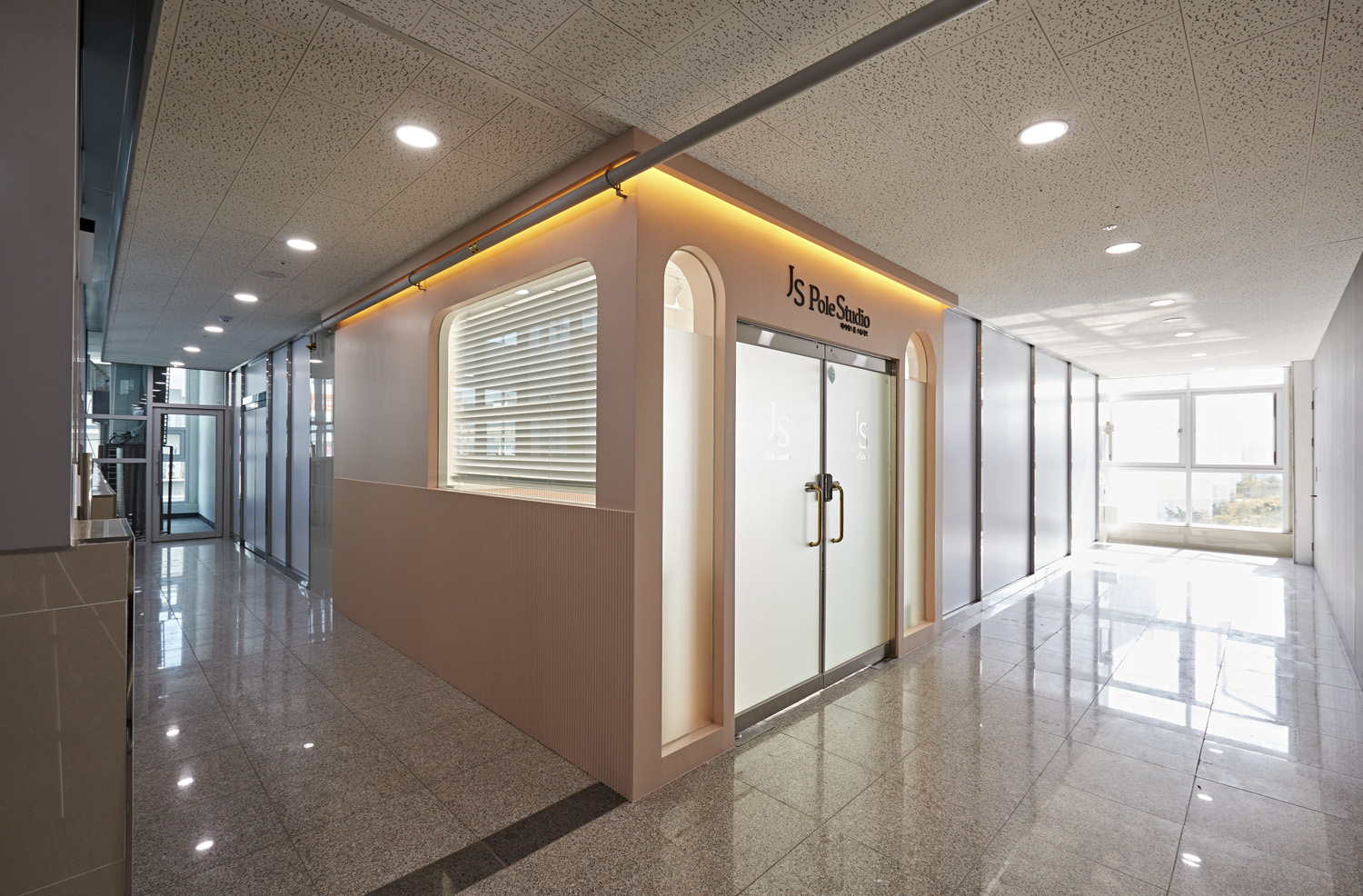 简约清新 45 坪舞蹈学院空间设计-13