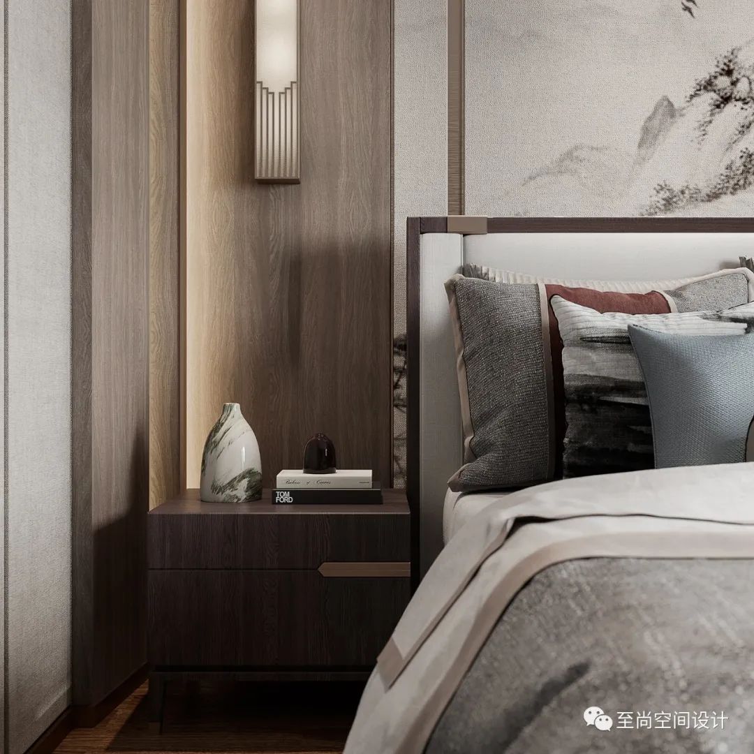 新中式风格丰泰华园别墅设计，诠释东方意境之美-25