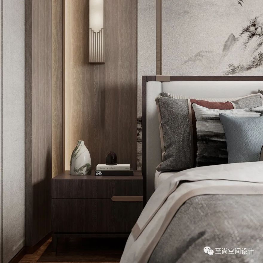 新中式风格丰泰华园别墅设计,诠释东方意境之美-25