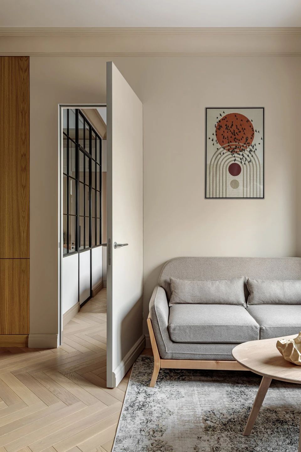 女生独居 51㎡公寓设计丨Olga Shumkina-12