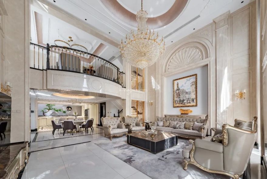 滇池 ONE 古典混搭风别墅丨昆明紫苹果-30