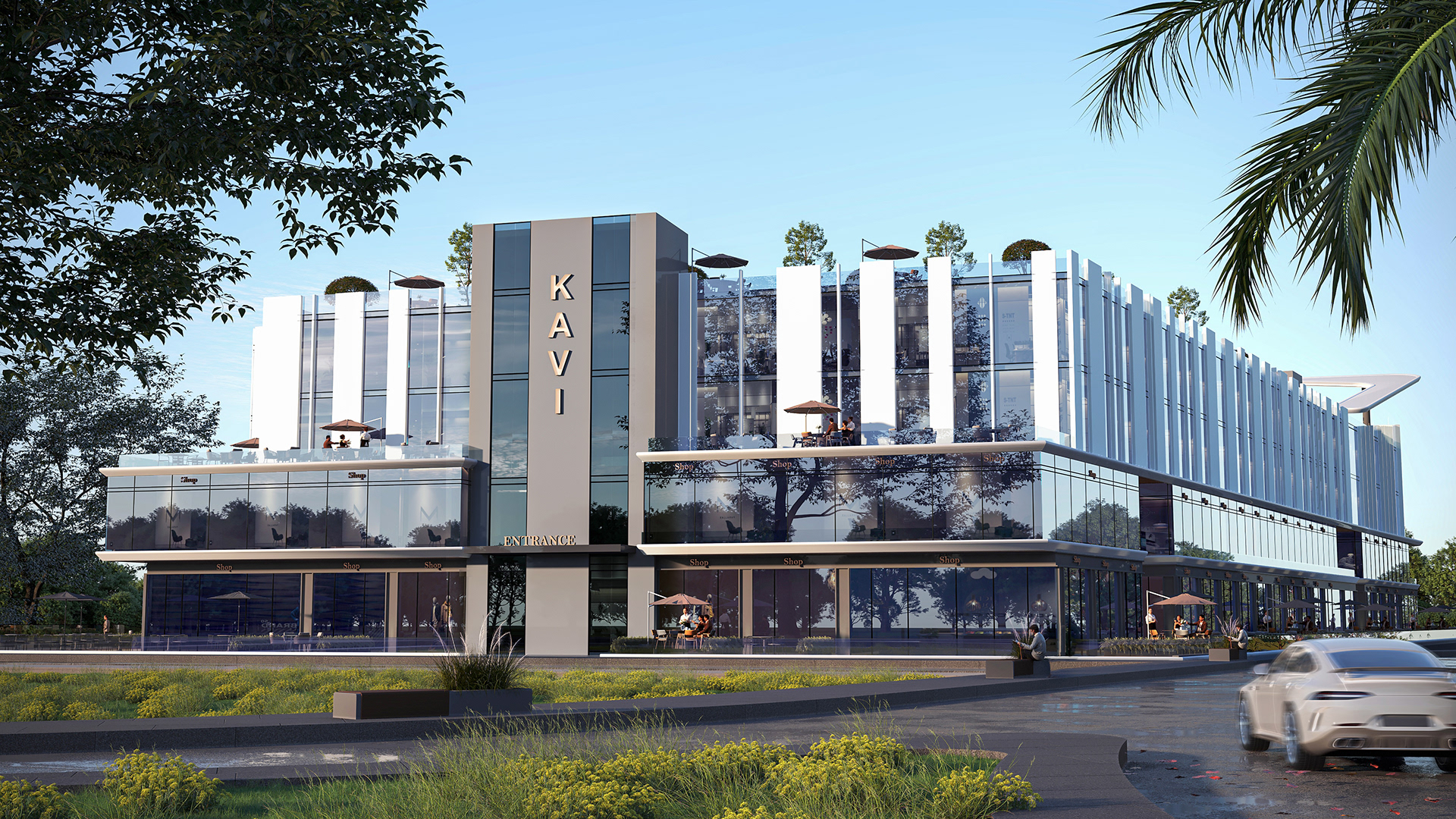 新开罗卡维购物中心丨EgyptCairo丨karma urban development-18