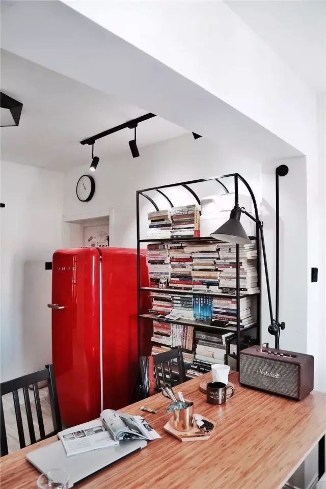 把45㎡二手房爆改成惊艳蜗居,这对年轻人太能搞事情了!-11