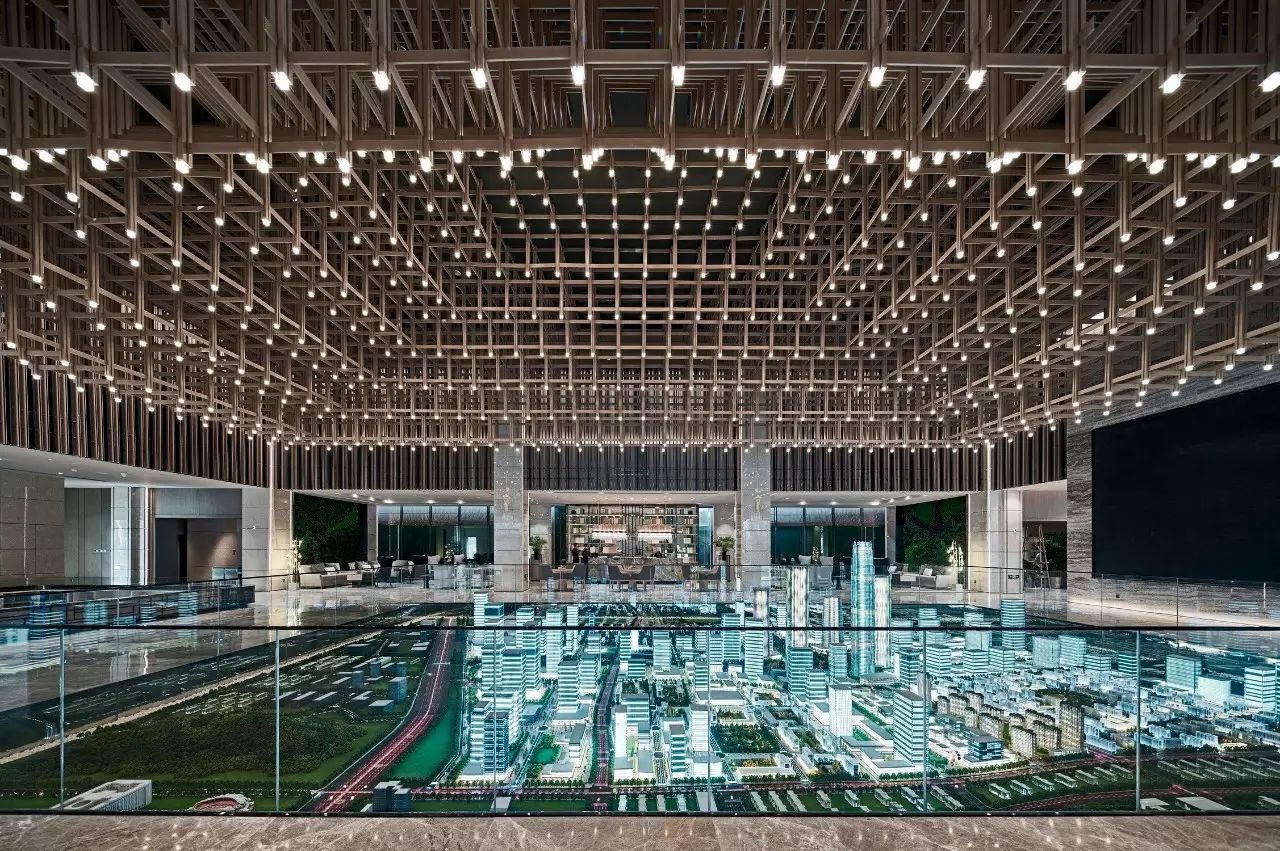 山东绿地国际金融中心 IFC 展示中心——传统与现代的完美融合-16