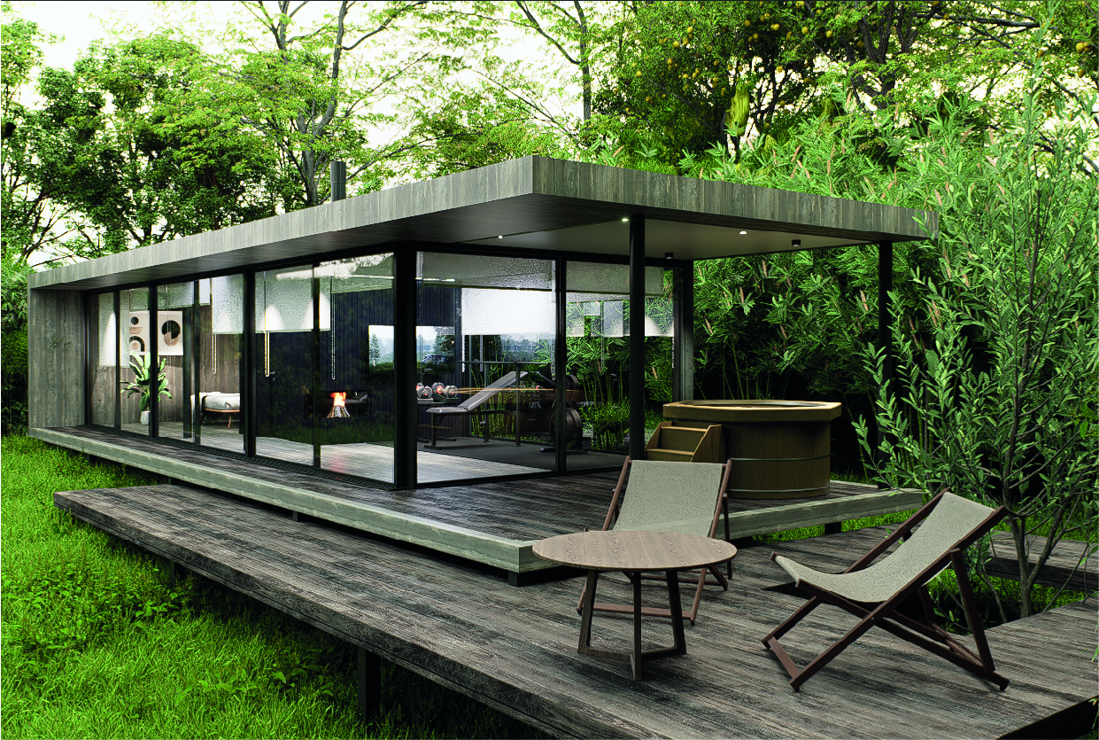 Casa modular en villa ventana-4