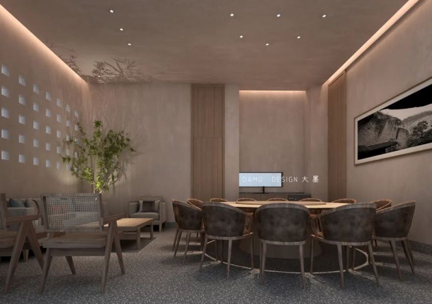 大墨空间 | 寻觅侘寂之美,江西赣州 500㎡商业空间设计-45