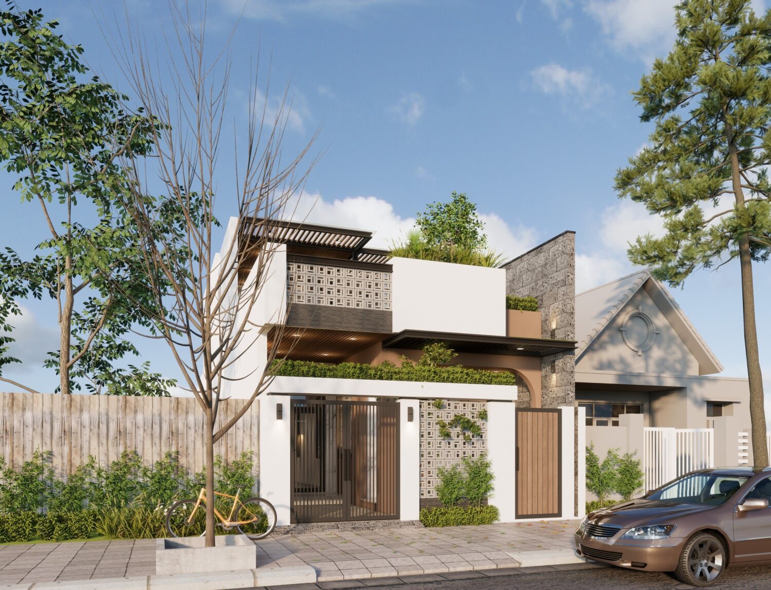 免费的SketchUp房屋场景模型丨Pham Thanh Cong-15