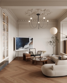 复古雕花 + 现代软装：优雅又松弛的混搭风家居