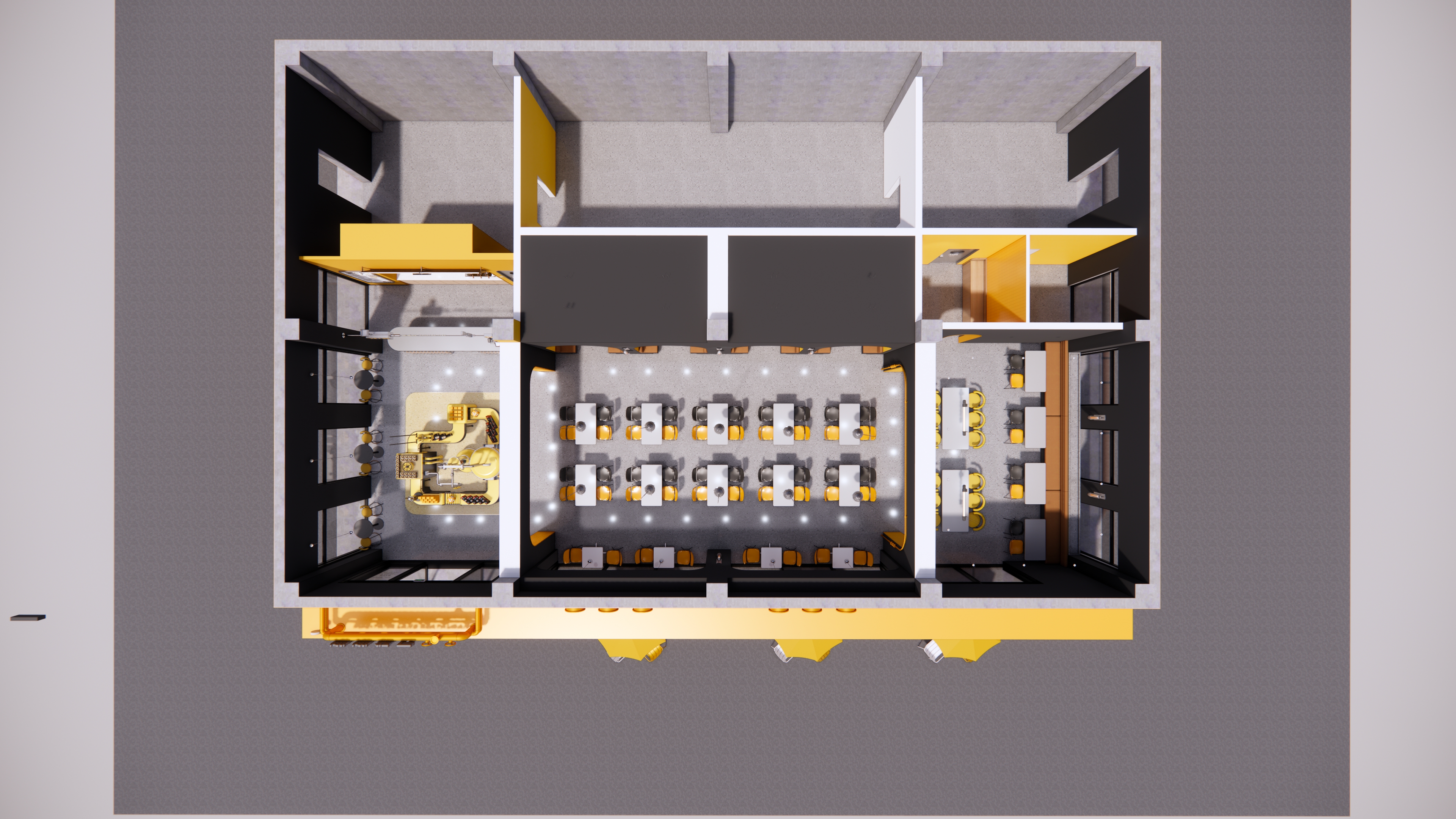 工业主题亲子餐厅方案设计-14