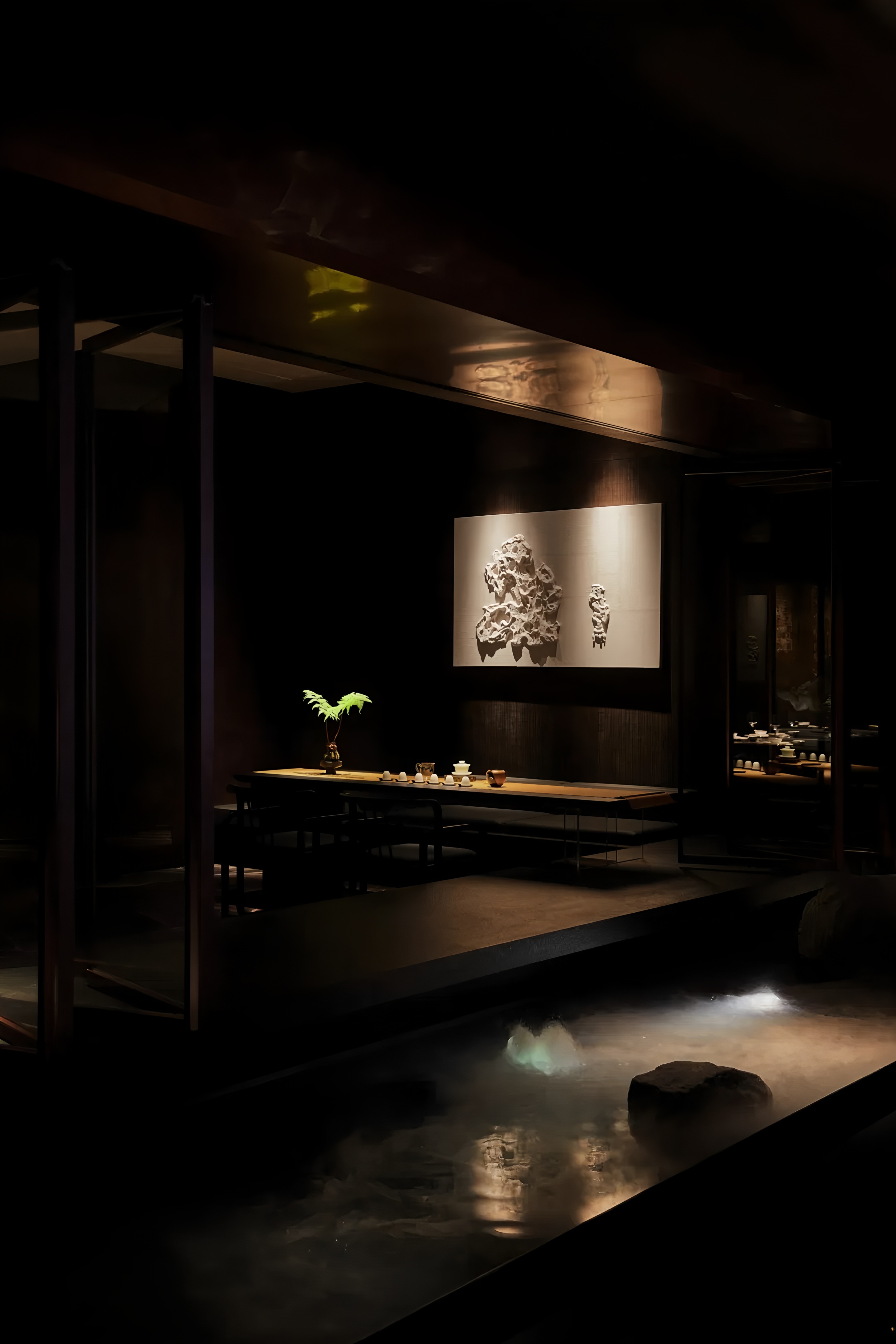 浙江义乌铂金港澳门海鲜姿造餐饮丨中国金华丨构造空间设计,森川设计,春晓软装设计-26