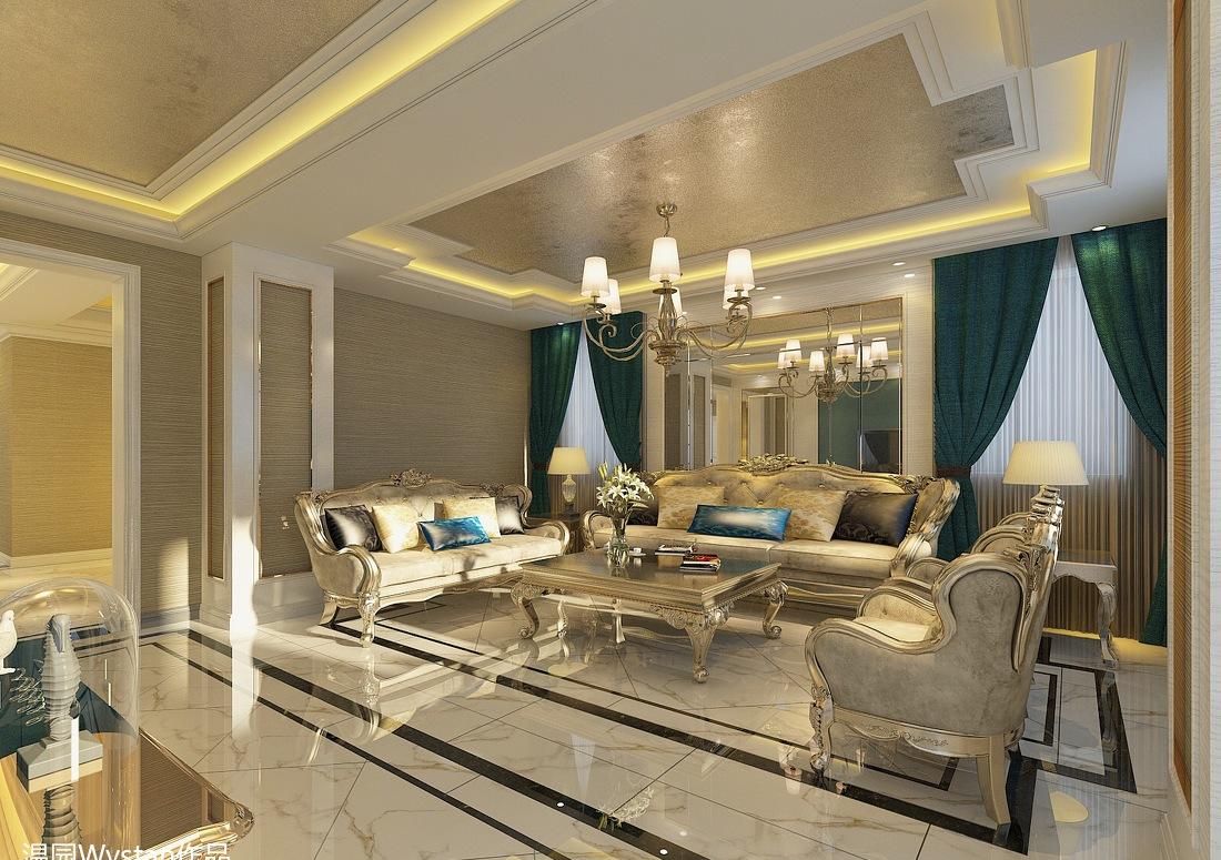 阳光尚城法式家居设计-14