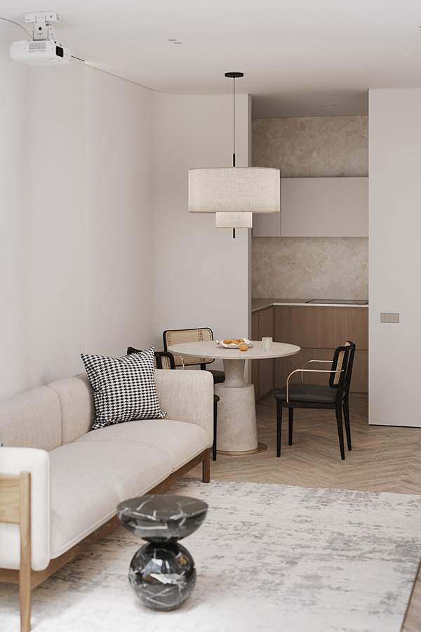 62㎡小空间公寓设计  超舒适！-3