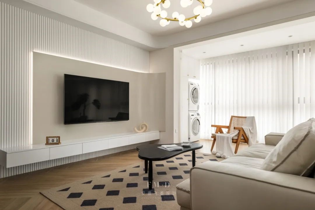 合肥金科博翠天辰 128㎡现代法式风精装房设计丨中国合肥丨安徽飞墨设计-3