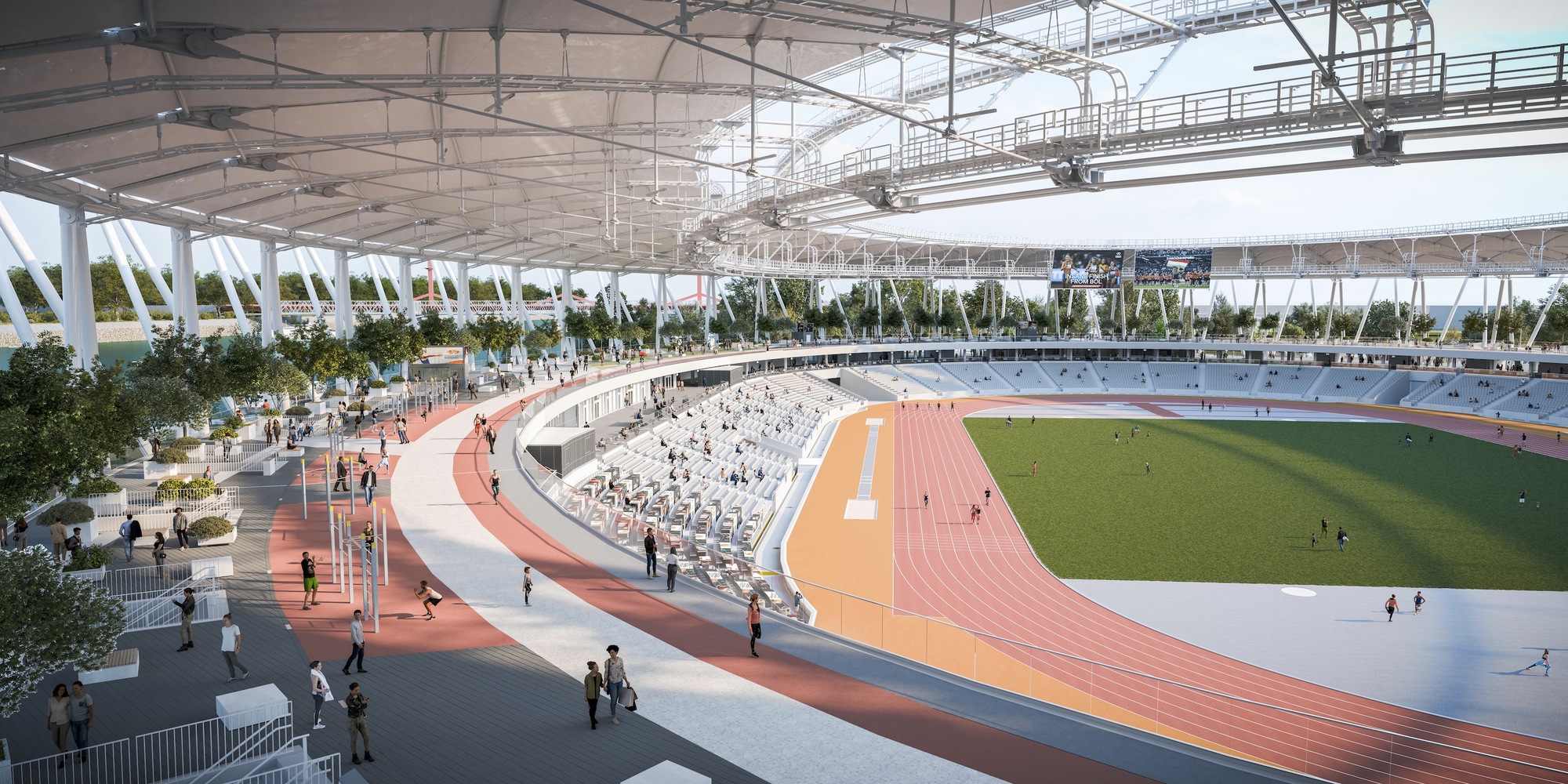 匈牙利国家体育场丨匈牙利布达佩斯丨NAPUR Architect-63