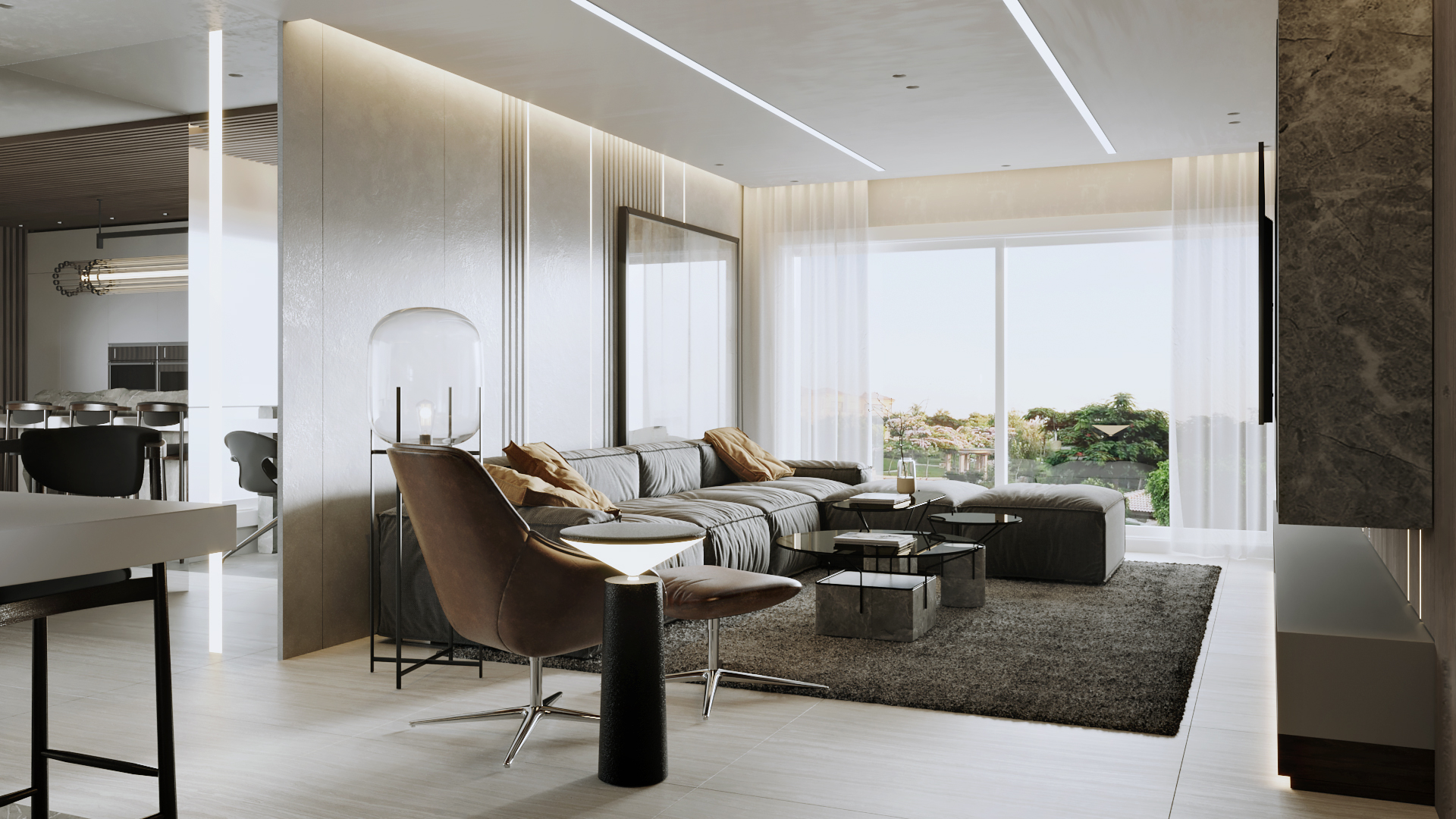 湖景小区中的别墅丨埃及开罗丨Amany Atef-105