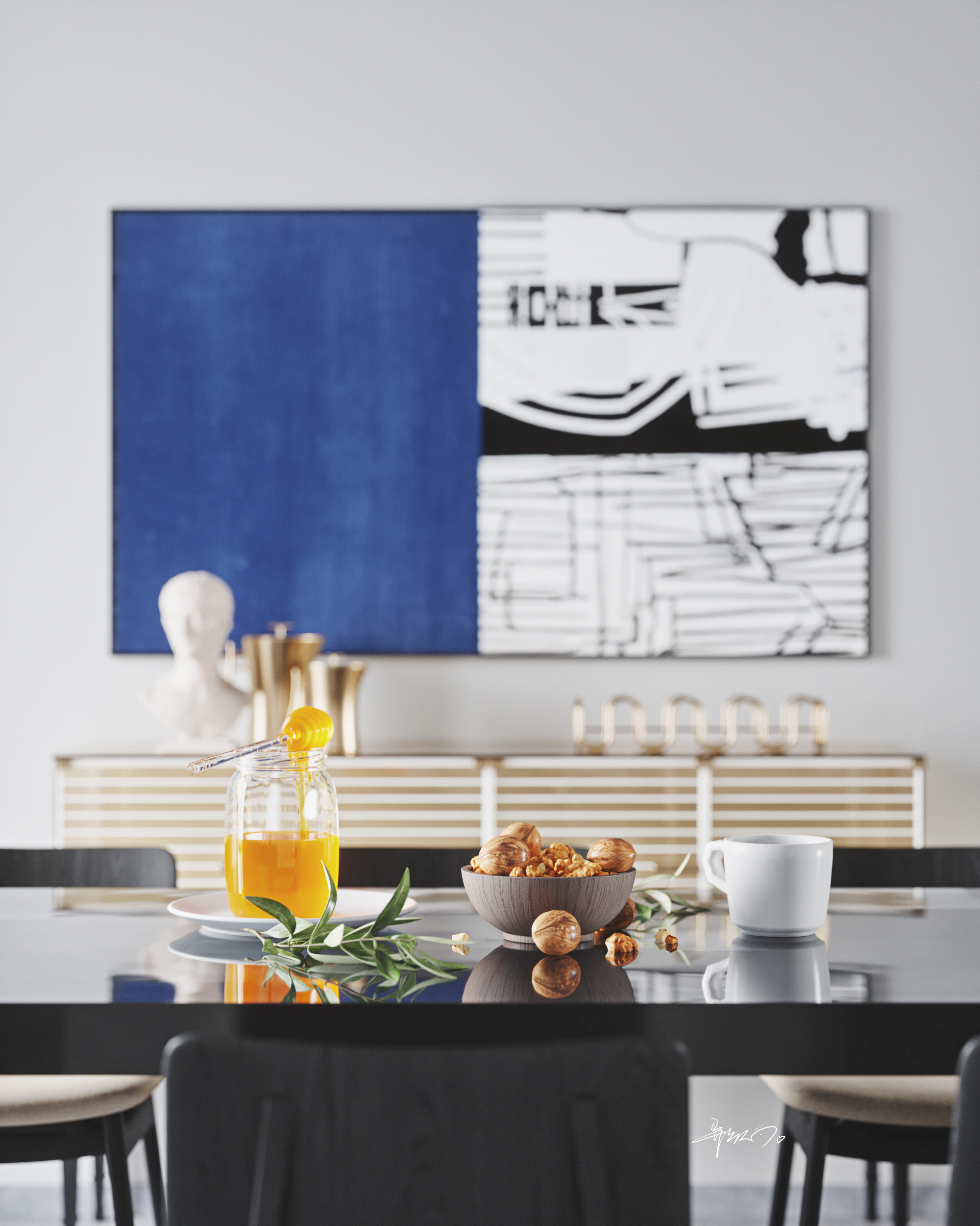 简约现代风酒店客房设计丨知名设计师-4