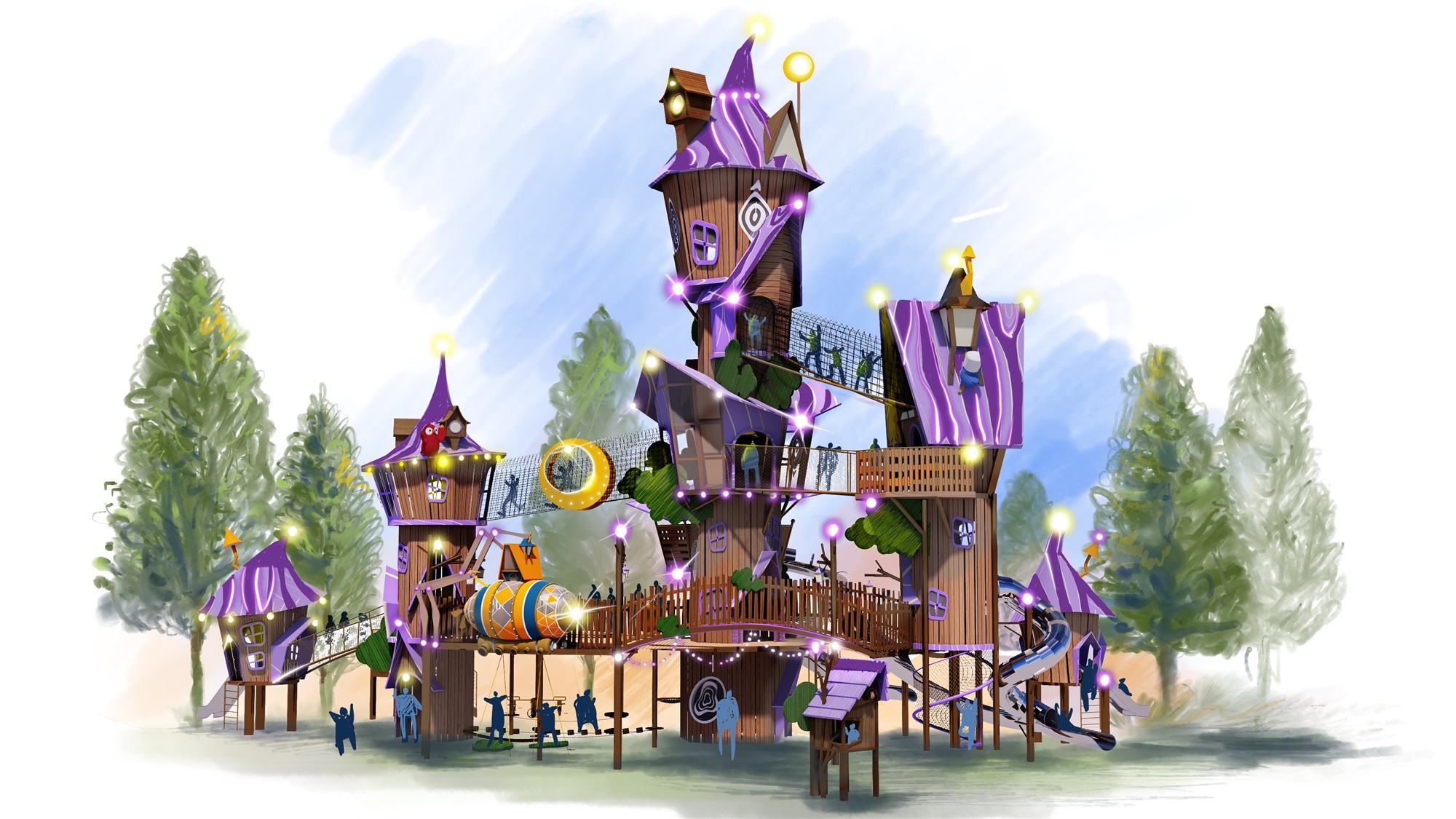 树蛙哇哦乐园丨中国新余丨深圳市派澜儿童游乐-128