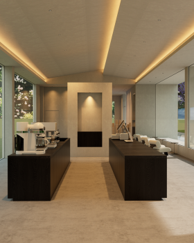 静谧与奢雅｜极简风商业休憩空间设计