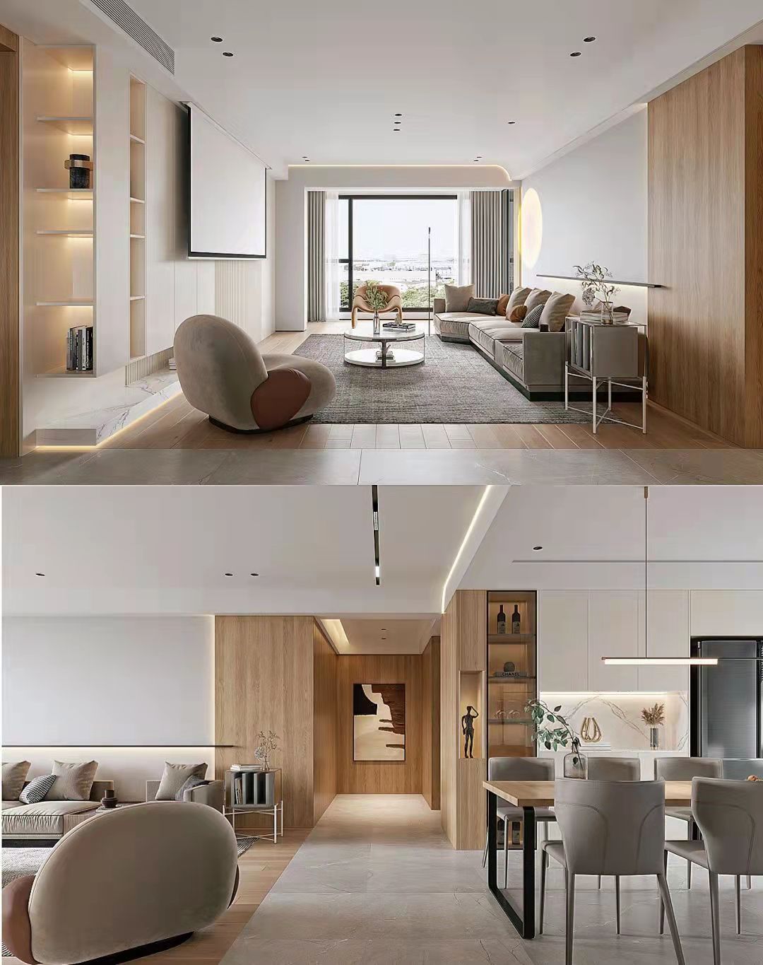 现代简约风室内设计案例-3