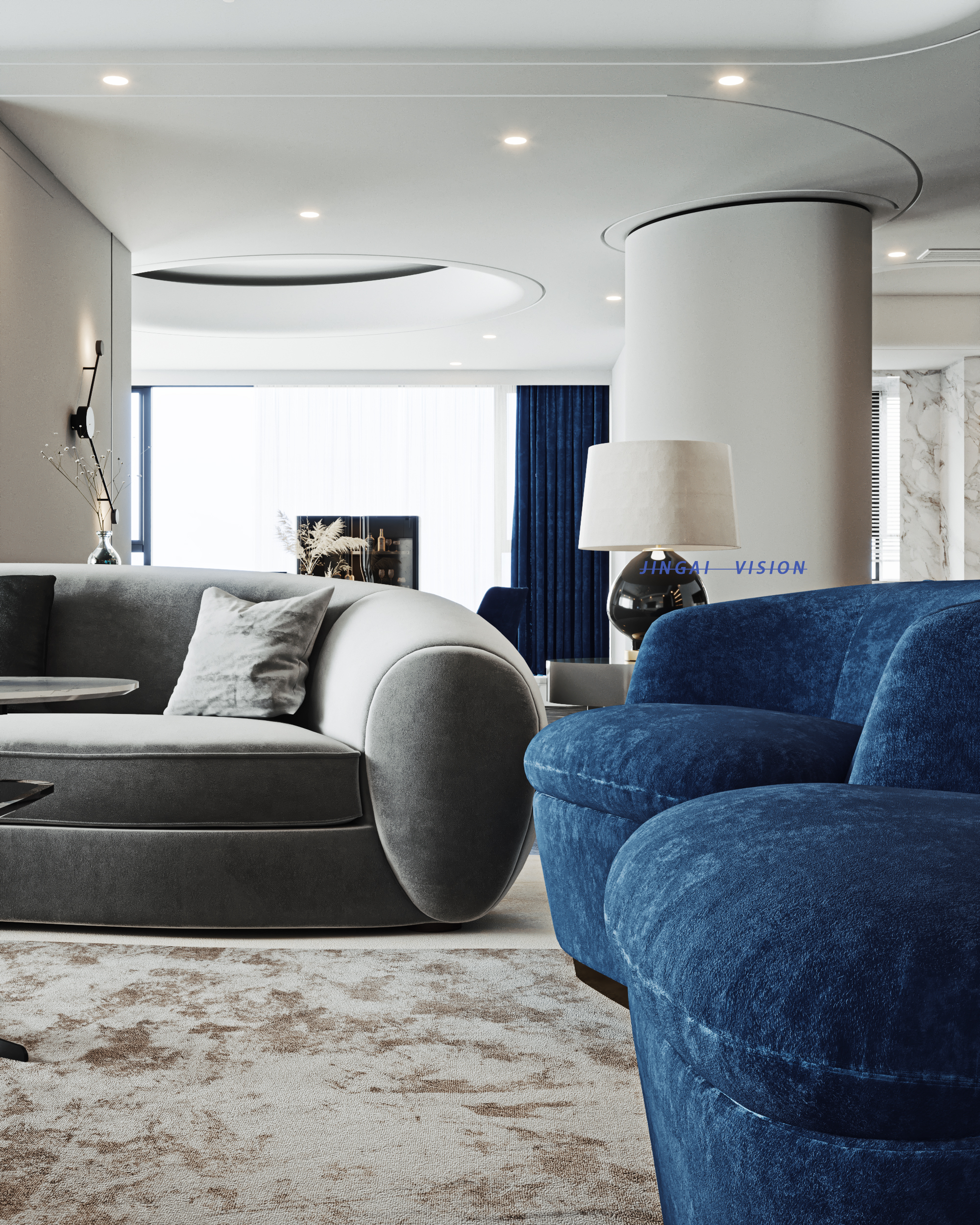 现代克莱因蓝的 FS 渲染器空间-10