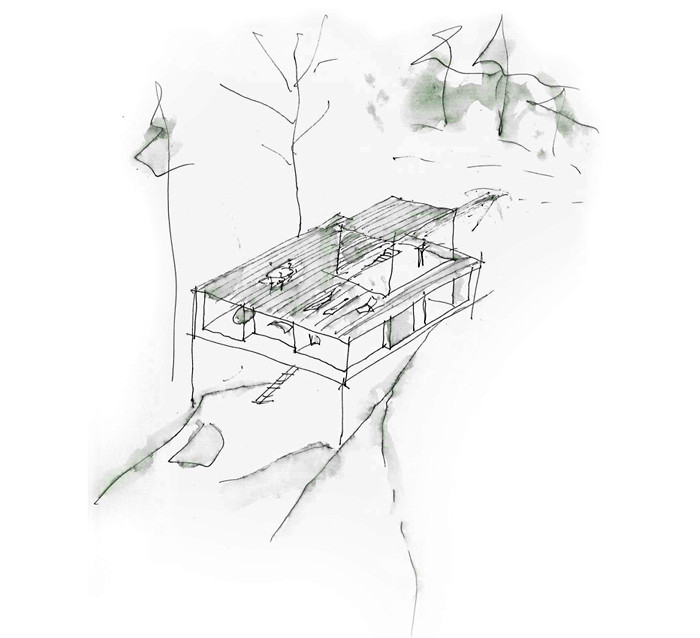 悬浮于加拿大高原的景观住宅-33