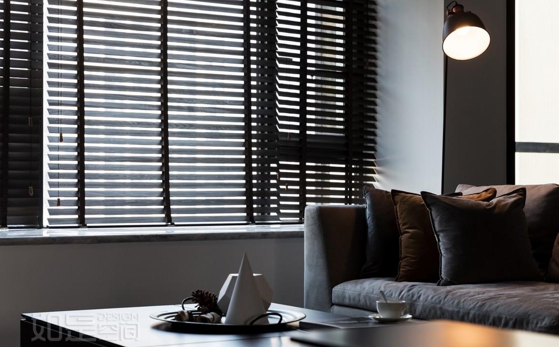 成都如是空间设计田青 | 水泥工业风平层住宅,回归本真美-8