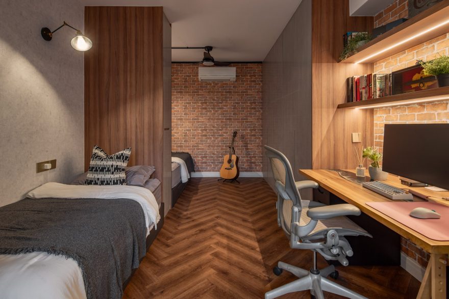 Serangoon North现代殖民风格住宅室内设计丨新加坡丨The Interior Lab-27