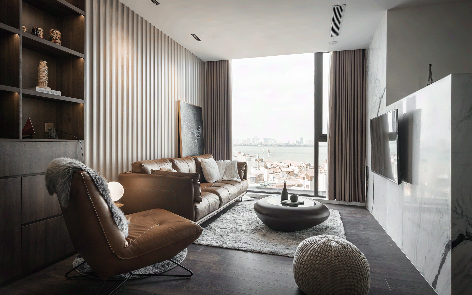 SUN GRAND APARTMENT 室内设计丨越南河内丨SEN Design-7