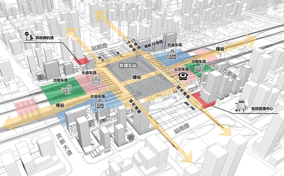 南沙站建筑概念方案设计丨中国广州丨我院,中铁第四勘察设计院集团公司,中国建筑设计研究院有限公司-55