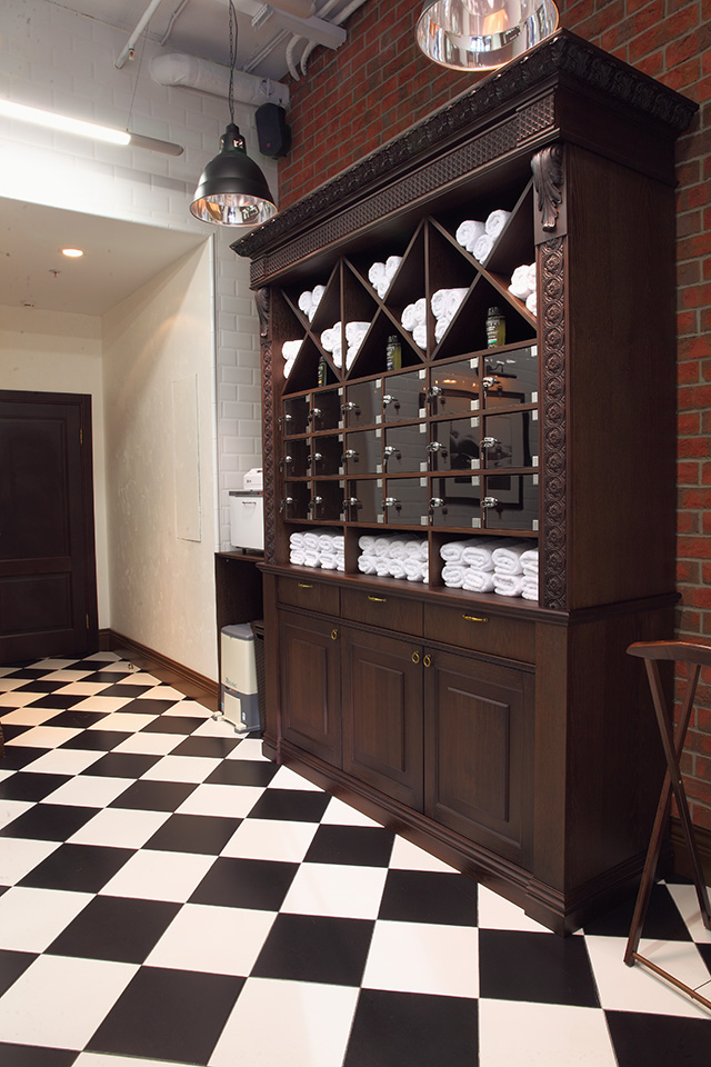 Wall Street男士美容院设计项目丨俄罗斯莫斯科-8