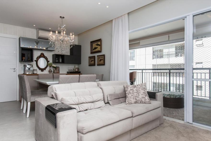 巴西年轻夫妇的现代温馨公寓-5