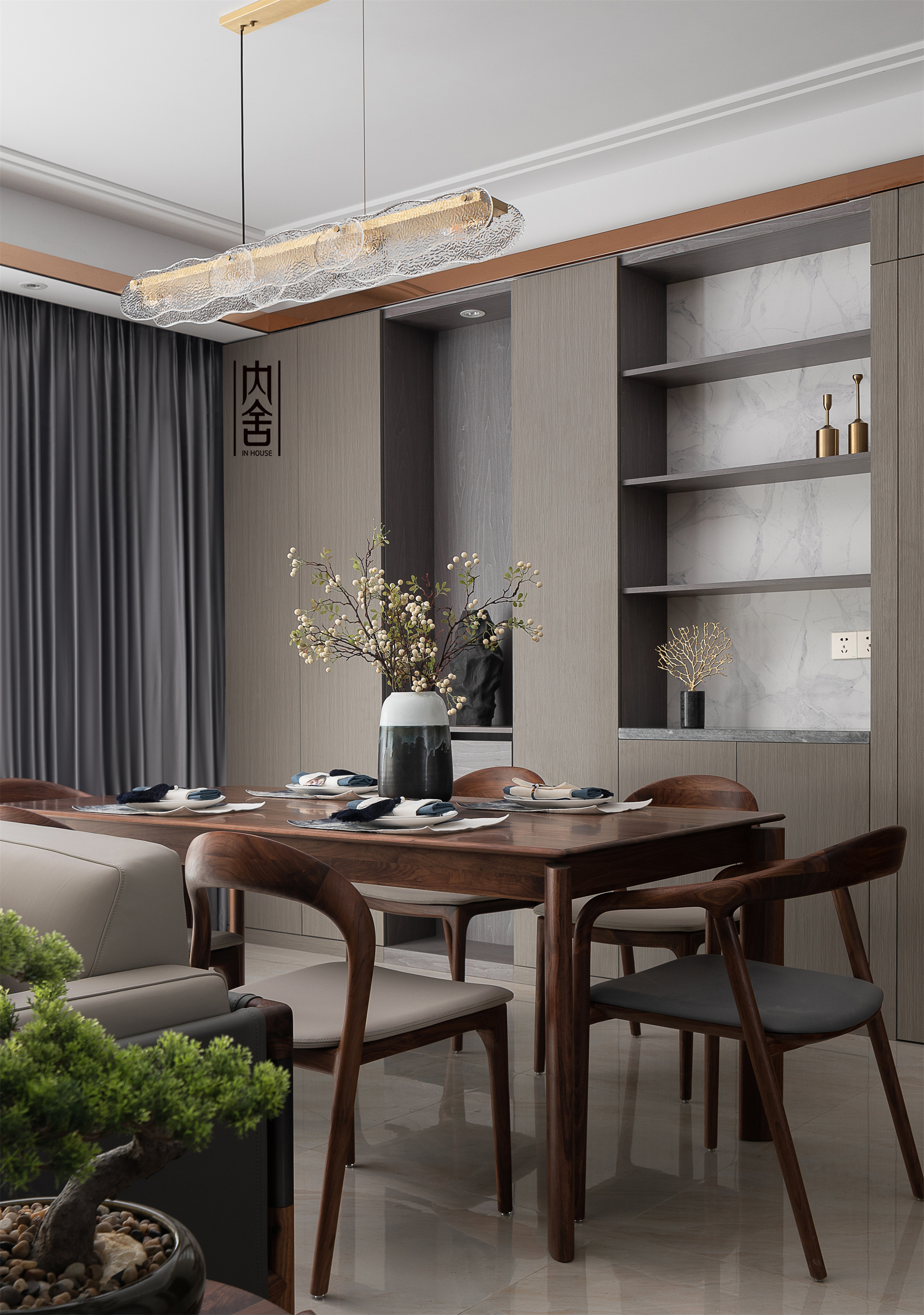 内舍丨颐和江南丨内舍设计师·饶江燕-19