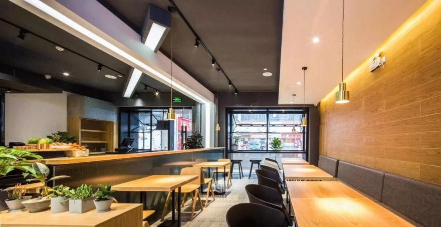 全文室内设计-“每天”美式休闲餐厅-41